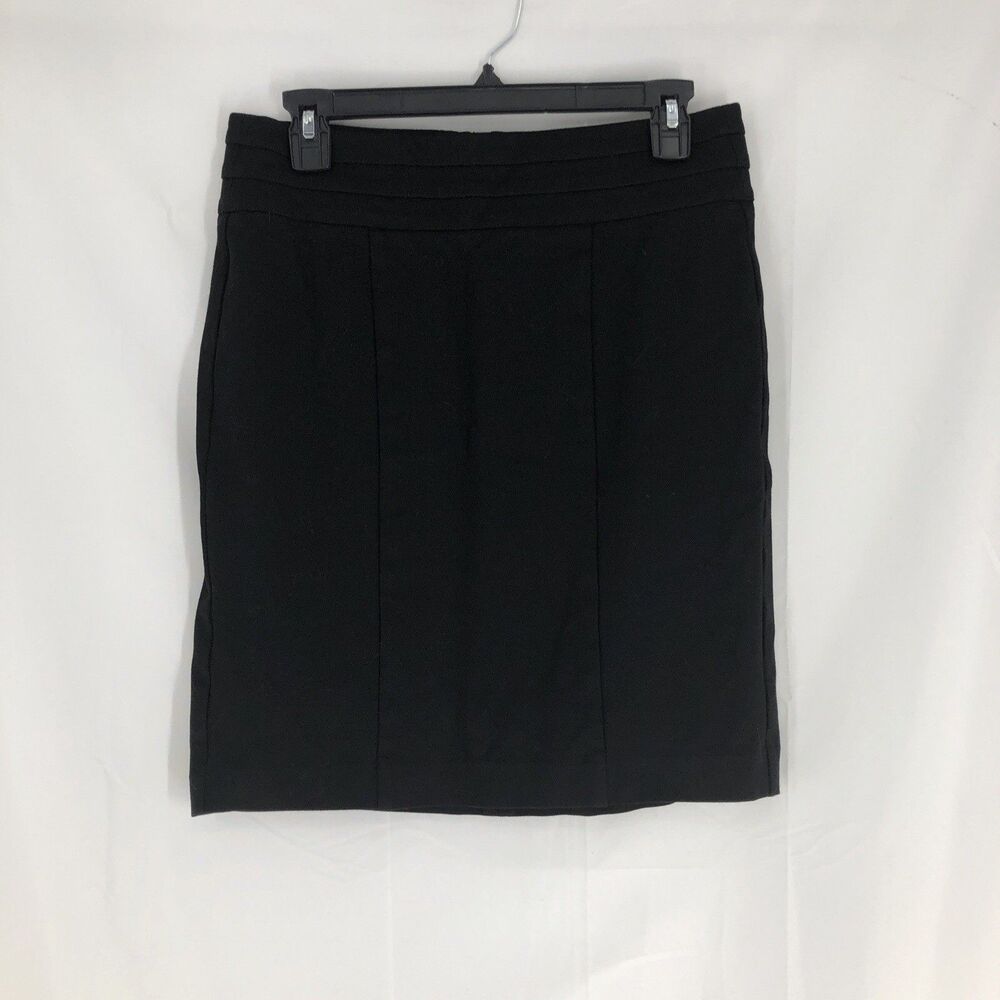 Cabi Women's Black Stretch Straight Pencil Skirt - 4